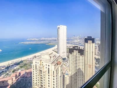 2 Bedroom Flat for Sale in Jumeirah Beach Residence (JBR), Dubai - Sea and Palm Views |  Upgraded  | Rented