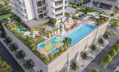 1 Bedroom Apartment for Sale in Business Bay, Dubai - VYB pool deck. jpg