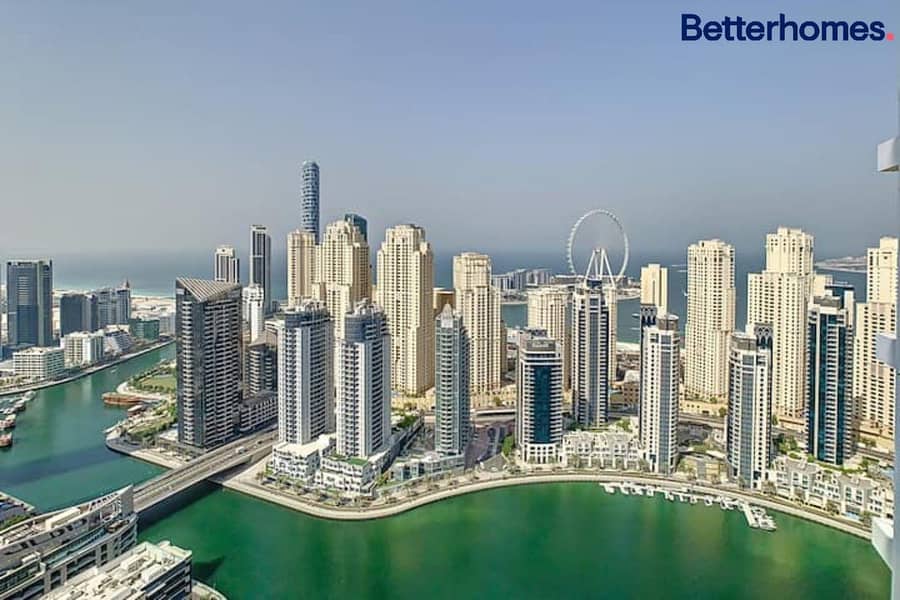 位于迪拜码头，迪拜滨海维达公寓 2 卧室的公寓 240000 AED - 8892636