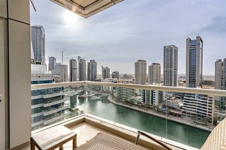 1 Bedroom Apartment for Rent in Dubai Marina, Dubai - Fully Furnished | Marina view | Next to the Beach