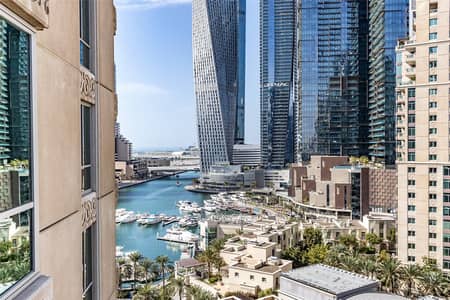 1 Bedroom Apartment for Rent in Dubai Marina, Dubai - Exclusive: 1+Study/ Marina view/ ready to move in