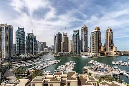 3 Bedroom Flat for Rent in Dubai Marina, Dubai - Fully Furnished | Upgraded with Full Marina View