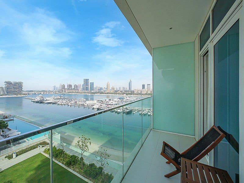 位于迪拜港，艾玛尔海滨社区，日出海湾公寓，日出海湾1号塔楼 1 卧室的公寓 150000 AED - 8892426