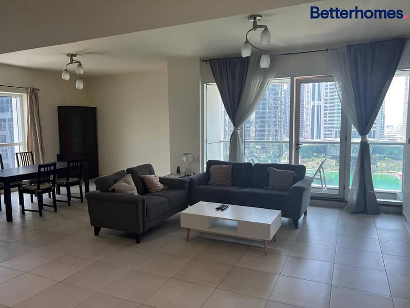 Partially Furnished | Lake View | 1Chq| JLT