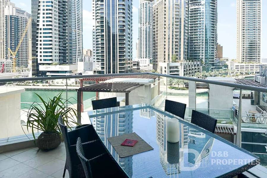 位于迪拜码头，三叉戟海洋景观大楼，三叉戟滨海公园海洋大厦 3 卧室的公寓 3750000 AED - 8892986