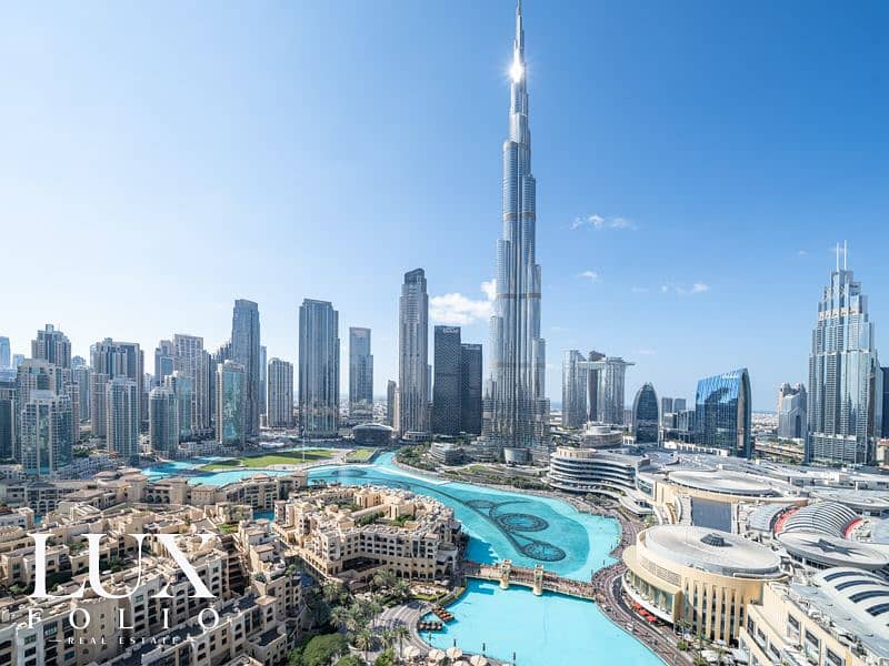 08 Series | Vacant | Full Burj and Fountain View