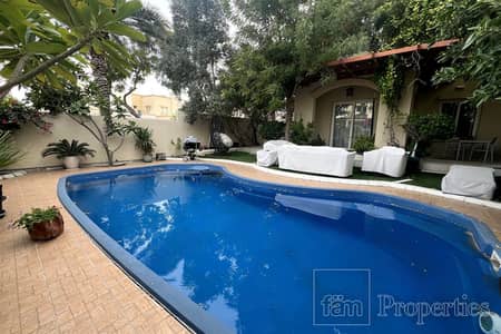 3 Bedroom Townhouse for Sale in The Springs, Dubai - Private Pool | Type 2E | Corner Unit