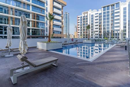 Studio for Rent in Meydan City, Dubai - Canal Burj Khalifa View /Furnished/12 cheques
