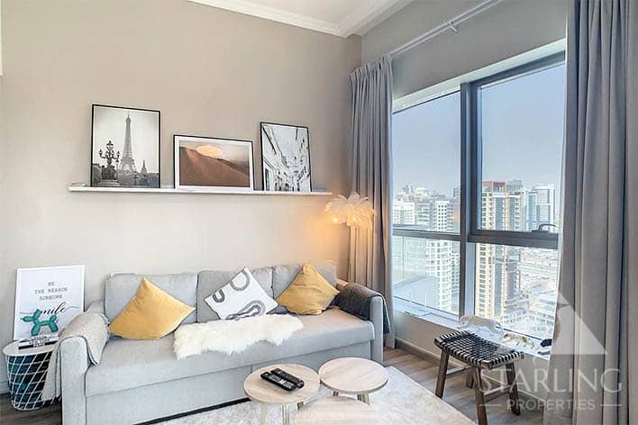 位于迪拜码头，湾区中心，湾区中心东 1 卧室的公寓 120000 AED - 8893263