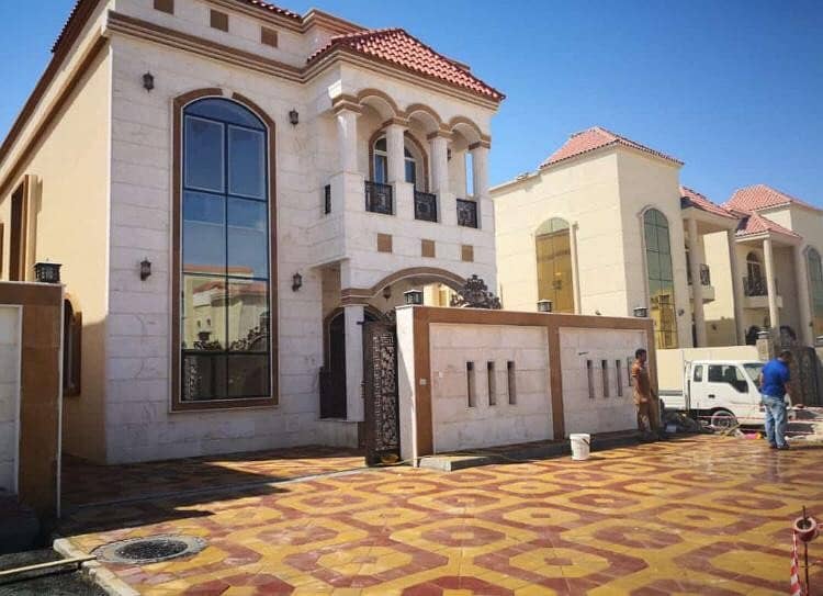 One of the best villas in Ajman with a personal finish and a wonderful location Corner