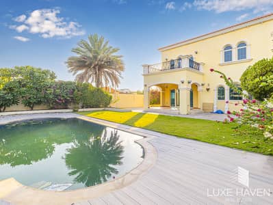 3 Bedroom Villa for Rent in Jumeirah Park, Dubai - Vacant | Corner Villa | Pool | Big Plot