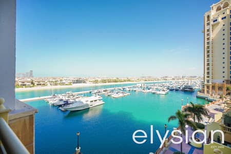 3 Bedroom Apartment for Rent in Palm Jumeirah, Dubai - Sea View I Partially Upgraded I Unfurnished