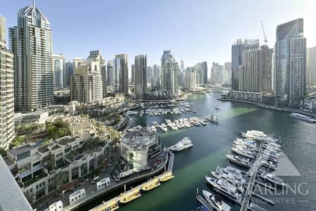 2 Bedroom Flat for Rent in Dubai Marina, Dubai - Marina View | Furnished | Rare Layout
