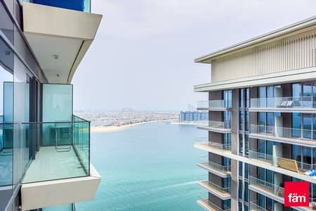 2 Bedroom Apartment for Rent in Dubai Harbour, Dubai - Palm Views 2 BR | Fully Furnished | Private Beach