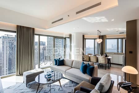 3 Bedroom Hotel Apartment for Rent in Dubai Creek Harbour, Dubai - Spacious Unit with Full Creek Beach View