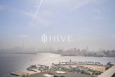 1 Bedroom Flat for Rent in Dubai Creek Harbour, Dubai - Luxe Fully Furnished | Water View | Chiller Free