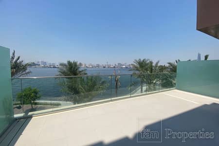 2 Bedroom Townhouse for Rent in Dubai Creek Harbour, Dubai - Full Canal and Burj View | Big Terrace | Brand New