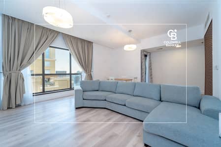 2 Bedroom Flat for Rent in Jumeirah Beach Residence (JBR), Dubai - High Floor | Upgraded | Vacant and Furnished