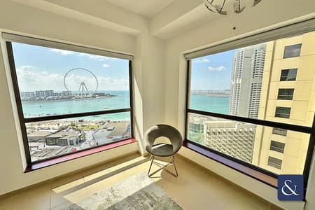 2 Bedroom Apartment for Sale in Jumeirah Beach Residence (JBR), Dubai - Full Sea And Ain Views | Vacant | Furnished