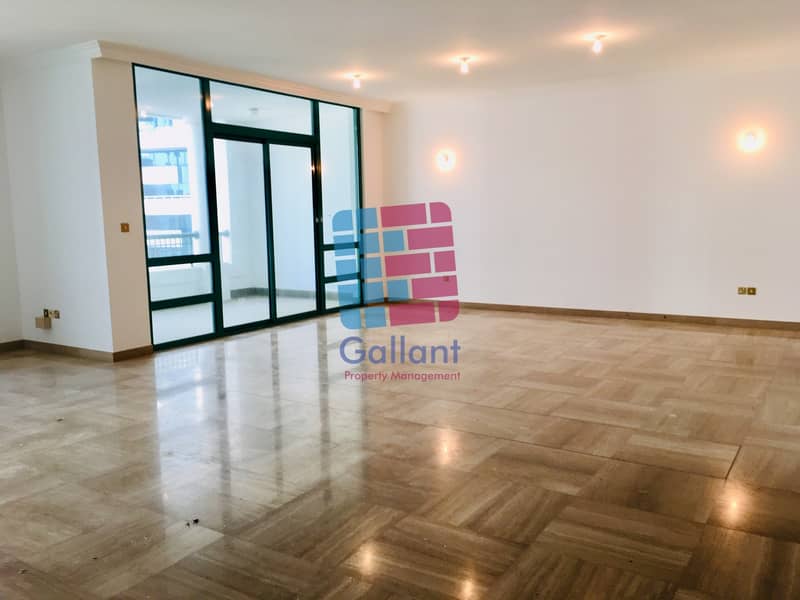 Spacious 4 Br with Maids and Balcony at Corniche