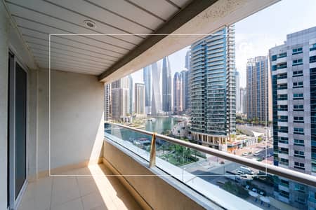 1 Bedroom Flat for Rent in Dubai Marina, Dubai - Vacant | Full Marina View | Close to Metro