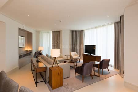 3 Bedroom Apartment for Rent in Downtown Dubai, Dubai - High floor | Furnished | Burj Khalifa view