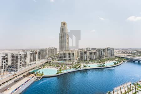 3 Bedroom Apartment for Rent in Dubai Creek Harbour, Dubai - Dual View | Burj Khalifa - Waterfront | Corner