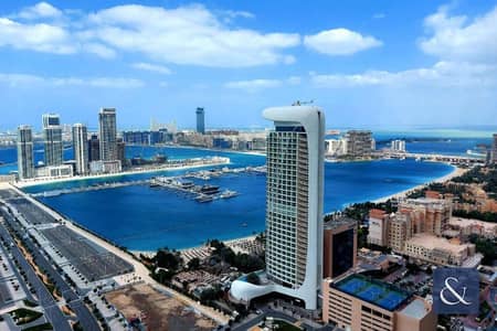 3 Bedroom Apartment for Rent in Dubai Marina, Dubai - 3 Bedrooms | Full Palm View | Unfurnished