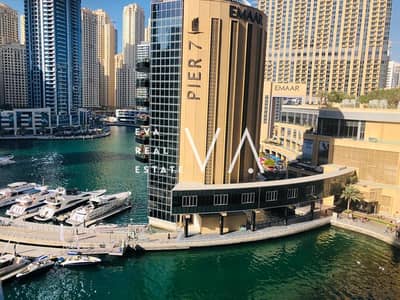2 Bedroom Flat for Rent in Dubai Marina, Dubai - Vacant | Furnished | Marina view | Chiller free