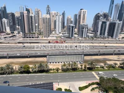 1 Bedroom Flat for Rent in Jumeirah Lake Towers (JLT), Dubai - Furnished | Sheikh Zayed View | Vacant | Balcony