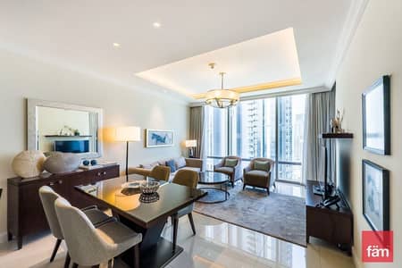 1 Bedroom Apartment for Rent in Downtown Dubai, Dubai - One Bed Vacant Emaar Burj Khalifa View