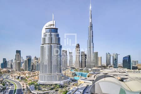 1 Bedroom Hotel Apartment for Rent in Downtown Dubai, Dubai - High Floor | Full Burj Khalifa | Bills Included