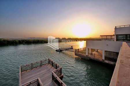 Plot for Sale in Al Gurm, Abu Dhabi - 4-bedroom-villa -abu-dhabi-al-khaleej-al-arabi-al-gurm-resort-sunset-view. JPG