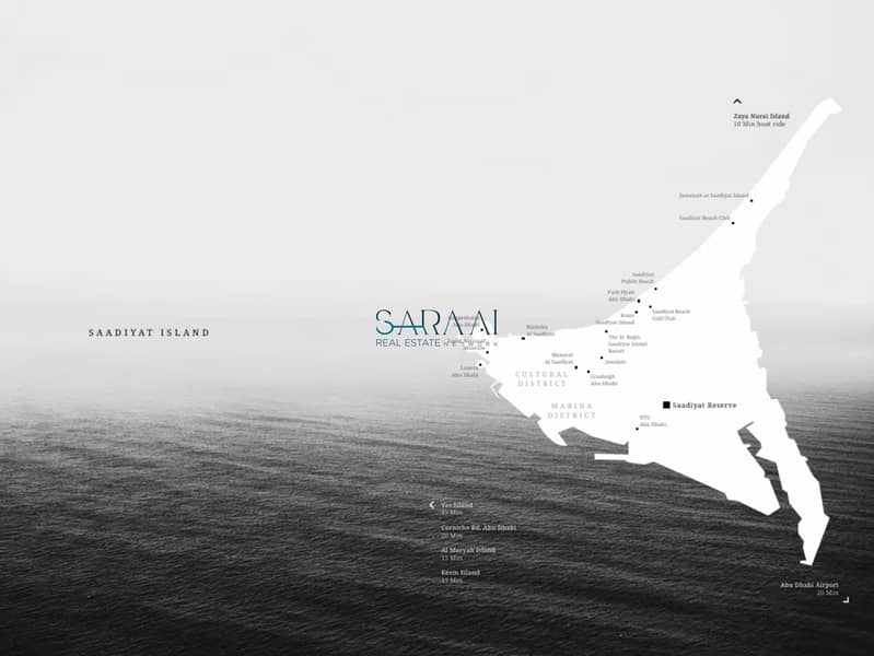 位于萨迪亚特岛，萨迪亚特自然保护区 的住宅地块 4500000 AED - 8896059