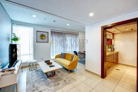 Elegantly Furnished|High Floor|No Balcony|Great Deal