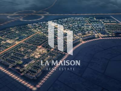 ارض سكنية  للبيع في الشامخة، أبوظبي - Aerial Night_20190911104623. jpg