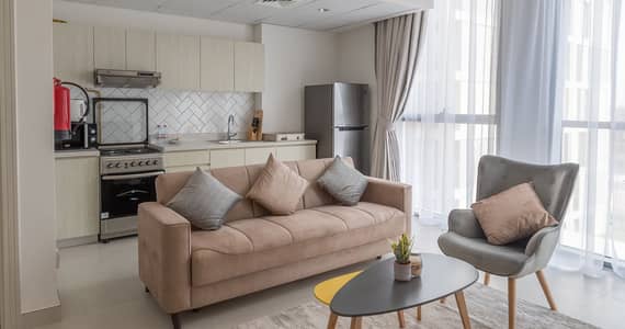 1 Bedroom Flat for Rent in Dubai Production City (IMPZ), Dubai - Cozy 1 BD Apartment with balcony  ,DANIA 2