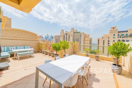 3 Bedroom Flat for Sale in Palm Jumeirah, Dubai - Exclusive |Penthouse |VOT | Large Terrace