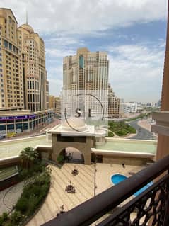 For sale | 1BHK with beautiful finishing | Rented Unit | front view with double balcony