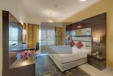 1 Bedroom Hotel Apartment for Rent in Dubai Production City (IMPZ), Dubai - Ghaya Grand Hotel Dubai - One Bedroom 2. jpg
