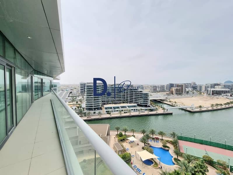 Sea View// 3BHK + Balcony In AL Raha Beach