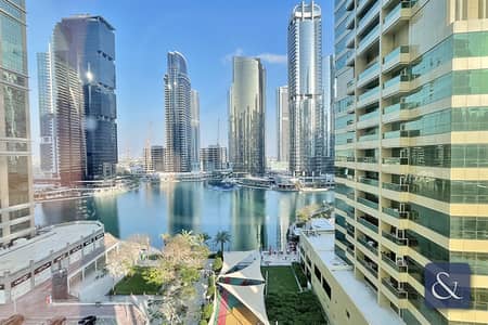1 Bedroom Flat for Sale in Jumeirah Lake Towers (JLT), Dubai - Vacant | Balcony | Lake View | Furnished