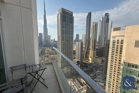 2 Bedroom Apartment for Rent in Downtown Dubai, Dubai - High Floor | Two Bedroom | Unfurnished