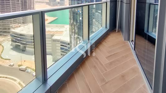 2 Bedroom Flat for Rent in Al Reem Island, Abu Dhabi - marina-bay-city-of-lights-al-reem-island-abu-dhabi-balcony-view. JPG