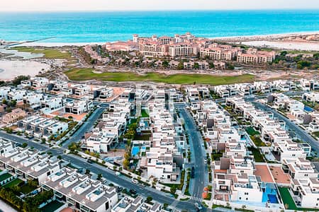 تاون هاوس 4 غرف نوم للايجار في جزيرة السعديات، أبوظبي - jawaher-saadiyat-island-community-aerial-view_(5). JPG