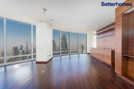 2 Bedroom Flat for Rent in Downtown Dubai, Dubai - Burj Khalifa | Vacant Unit | High Floor | Prime