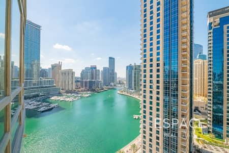 迪拜码头， 迪拜 1 卧室单位待租 - 位于迪拜码头，阿尔萨哈布大厦，阿尔萨哈布大厦1号 1 卧室的公寓 110000 AED - 8578519