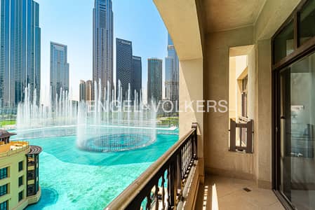 1 Bedroom Apartment for Rent in Downtown Dubai, Dubai - Prime Location | Fountain and Burj view| Furnished