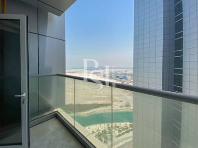 2 Bedroom Flat for Rent in Al Reem Island, Abu Dhabi - al-jeel-tower-shams-abu-dhabi-al-reem-island-balcony-view (3). JPG