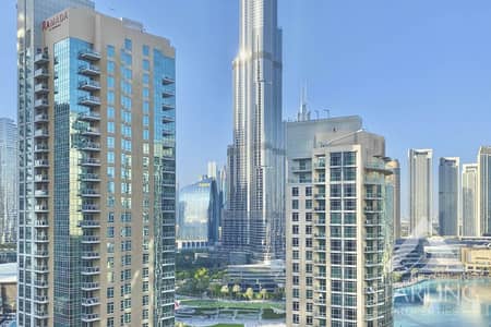 1 Bedroom Apartment for Rent in Downtown Dubai, Dubai - Fully-furnished | Vacant | Burj Khalifa View
